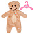 Комбинезон для кукол Baby born Мишка Zapf Creation 68496 43 сантиметра